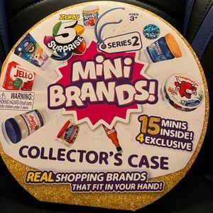 Mini Brands Series 2 collector case w/ guide